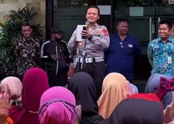 DLH Balikpapan Apresiasi Program “Polantas Menyapa”, Dorong Edukasi Lalu Lintas bagi Petugas Kebersihan