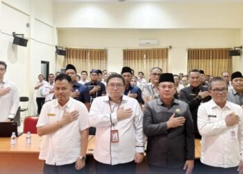 Dorong Tata Kelola Bersih, Inspektorat Tana Tidung Koordinasikan Monev Pencegahan Korupsi dengan KPK