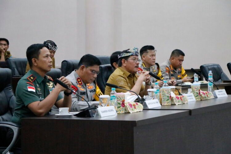 Hadiri Rakor Nataru, Wagub Kaltara Imbau Pemudik Utamakan Keselamatan