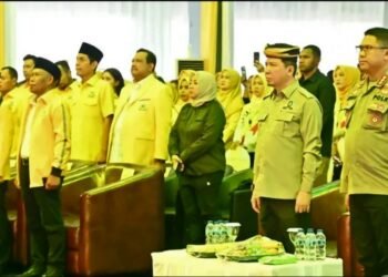 Achmad Djufrie Hadiri Musda III Golkar Kaltara, Syarwani Aklamasi Kembali Pimpin Partai Golkar