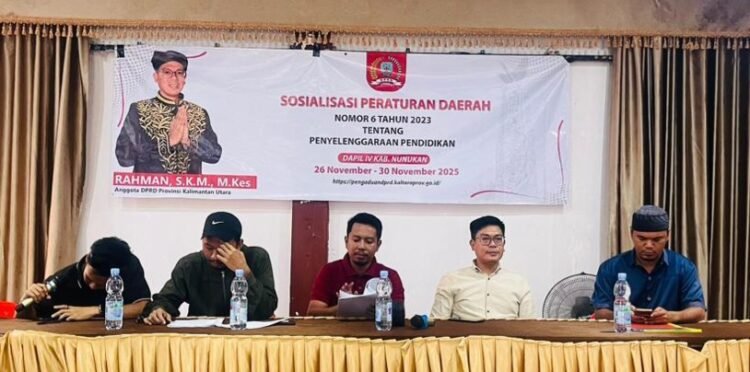 DPRD Kaltara Pastikan Perda Pendidikan Jangkau Semua Anak di Perbatasan