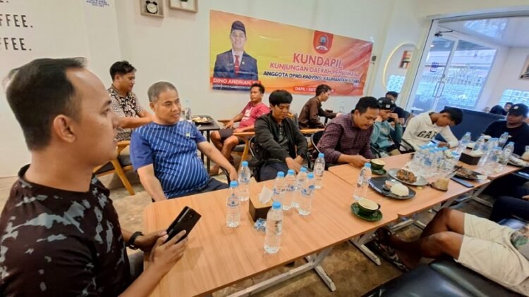 Kundapil, Dino Andrian Tampung Curhatan Warga Tarakan Soroti Kualitas Infrastruktur dan Bantuan Sosial