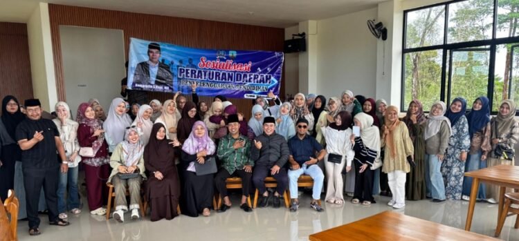 Sosialisasi Perda Pendidikan, Komaruddin Dorong Pelajar dan Mahasiswa Kaltara Tingkatkan Kapasitas Peluang Kerja