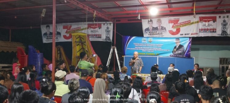 Waspada Narkoba Incar Pelajar, DPRD dan BNN Nunukan Turun ke Pongtiku Sosialisasikan Perda Anti-Narkoba