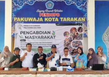 Gandeng Politeknik Kaltara, Pakuwaja Tarakan Gelar Penyuluhan dan Cek Kesehatan Gratis
