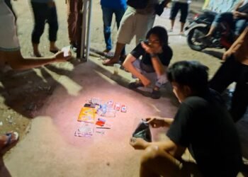 Polisi Gerebek Lokasi Transaksi Sabu ‘Modus Lubang’ di Kampung Bersinar Selumit Pantai