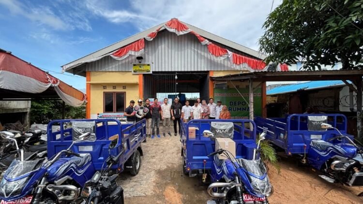 Wujudkan Aspirasi Warga, Syamsuddin Arfah Realisasikan Bantuan Motor Sampah di Tarakan