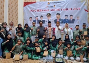 Sambut 2026, Gerindra Tarakan Gelar Doa Bersama Anak Yatim dan Tekankan Integritas Kader