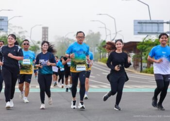 IKN Dorong Sport Tourism Lewat Amazing Nusantara Run bersama Bank Indonesia