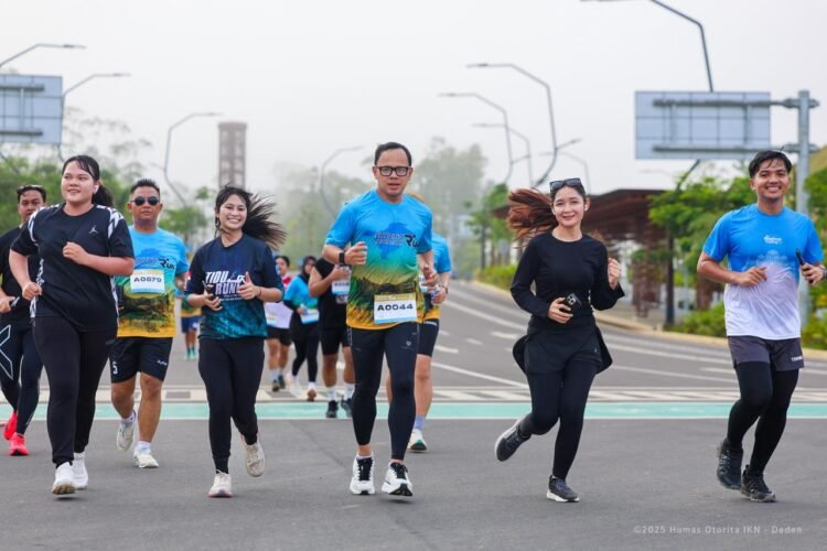 IKN Dorong Sport Tourism Lewat Amazing Nusantara Run bersama Bank Indonesia