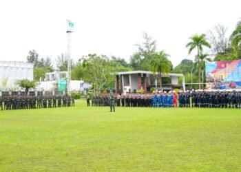 Perkuat Kesiapsiagaan Pengamanan Objek Vital Nasional, Kilang Pertamina Unit Balikpapan Gelar Apel Bersama TNI dan Polri