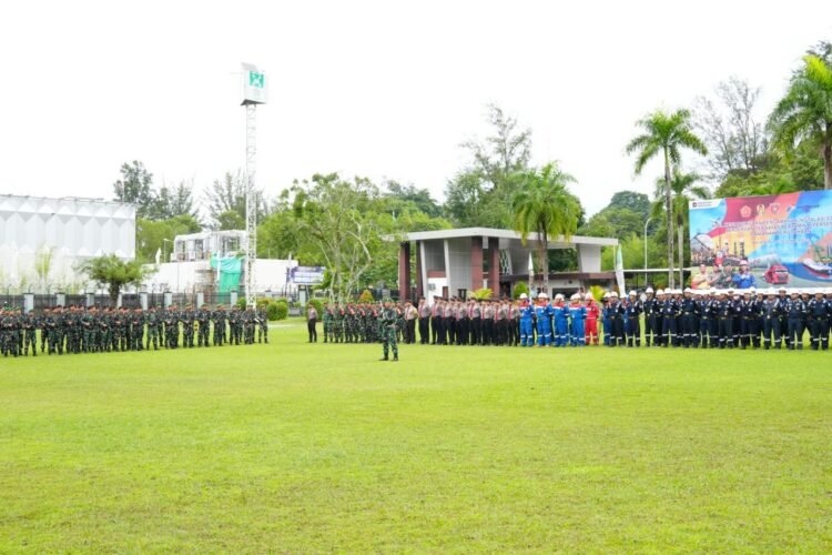 Perkuat Kesiapsiagaan Pengamanan Objek Vital Nasional, Kilang Pertamina Unit Balikpapan Gelar Apel Bersama TNI dan Polri
