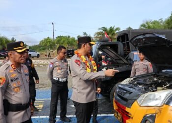 Kapolda Kaltara Tegaskan Pengawasan Perbatasan dan Peningkatan Pelayanan Publik Saat Kunker ke Polres Nunukan