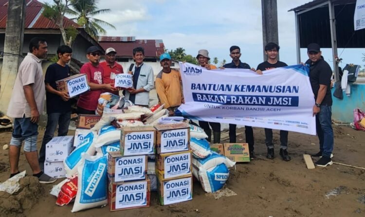 JMSI Salurkan Bantuan untuk Korban Banjir Bandang di Aceh, Total Donasi Capai Rp27,2 Juta