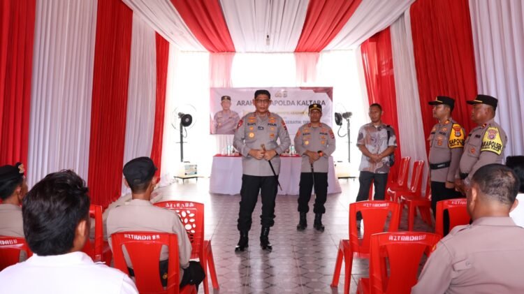 Kapolda Kaltara Laksanakan Kunjungan Kerja ke Polsek Sebatik Timur