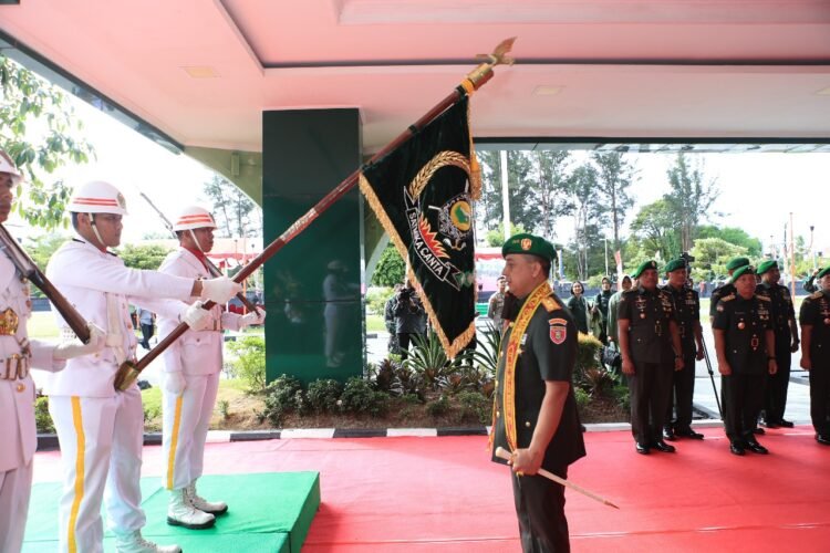Estafet Kepemimpinan Kodam VI/Mulawarman Resmi Beralih