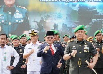 Wagub Apresiasi Tradisi Penerimaan dan Pelepasan Pangdam VI/Mulawarman, Tegaskan Sinergi Pemprov dan TNI
