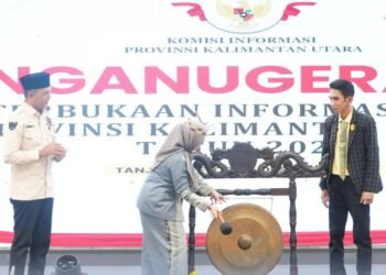 Diskominfo Tana Tidung Raih Juara II Keterbukaan Informasi Publik 2025