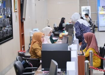 PELATARAN Jadi Andalan Warga Urus Pertanahan di Akhir Pekan