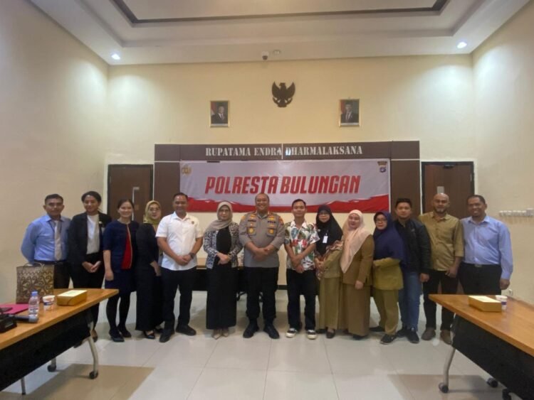 Kapolresta Bulungan Fasilitasi Mediasi Kasus Pemecatan Karyawan BPR, Sepakat Berakhir Damai