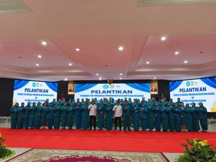 Pelantikan Pengurus PKK dan Posyandu, Wali Kota Tekankan Kerja Lapangan