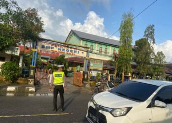 Hadir di Tengah Masyarakat, Polresta Bulungan Gelar Strong Point untuk Jaga Rasa Aman