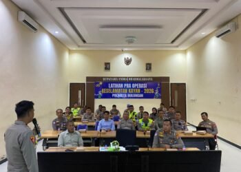 Tingkatkan Kedisiplinan Lalu Lintas, Polresta Bulungan Gelar Latihan Pra Operasi “Keselamatan Kayan-2026”