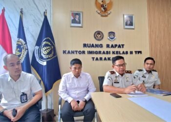 Imigrasi Tarakan Tindak 26 WNA Sepanjang 2025, Satu Warga Tiongkok Masuk Jalur Pidana