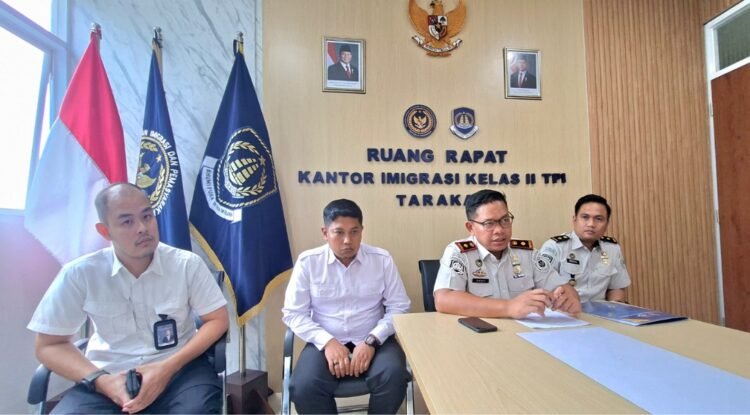Imigrasi Tarakan Tindak 26 WNA Sepanjang 2025, Satu Warga Tiongkok Masuk Jalur Pidana