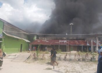 Gudang Masjid Assolihin Tarakan Ludes Terbakar, Kerugian Ditaksir Capai Rp200 Juta