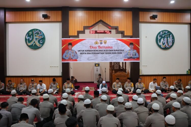 Polda Kaltara Gelar Doa Bersama Tutup Akhir Tahun 2025, Sambut 2026 dengan Penuh Harap