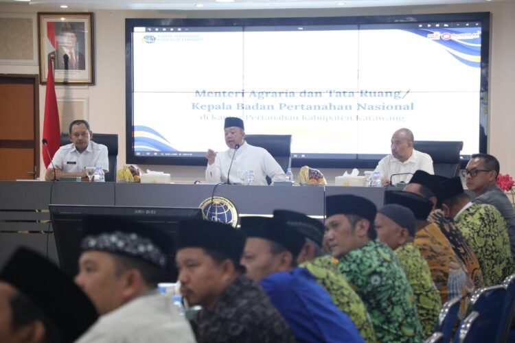 Sertipikasi Wakaf Dipercepat, Menteri ATR/BPN Libatkan Tokoh Keagamaan