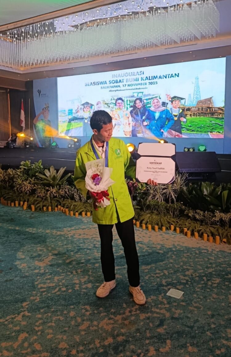 PHI Beri Beasiswa Penuh, Ricky Putra Kalimantan Tempuh Studi Teknik Kimia Industri