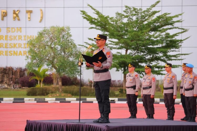 Polda Kaltara Gelar Upacara Hari Kesadaran Nasional, Wakapolda Bacakan Amanat Kapolda