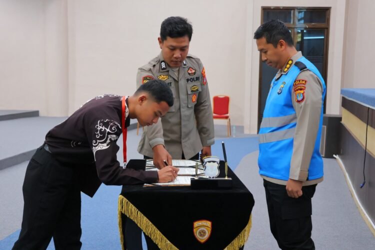 Pengambilan Sumpah dan Penandatanganan Pakta Integritas Tandai Dimulainya Seleksi SIPSS 2026 di Polda Kaltara