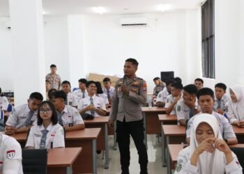 Ditbinmas Polda Kaltara Gelar Police Goes To School, Cetak Pelajar Mitra Kamtibmas