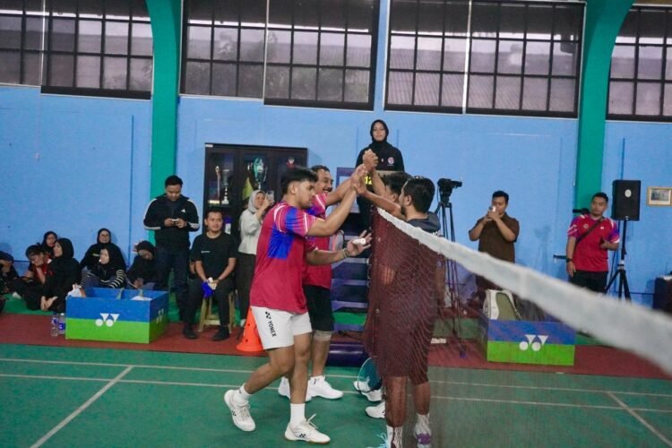 Sekjen ATR/BPN Pimpin Langkah ke Semifinal Bulutangkis HUT ke-54 KORPRI