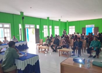Sat Lantas Polresta Bulungan Gelar Sosialisasi Keselamatan Berlalu Lintas di Desa Bumi Rahayu