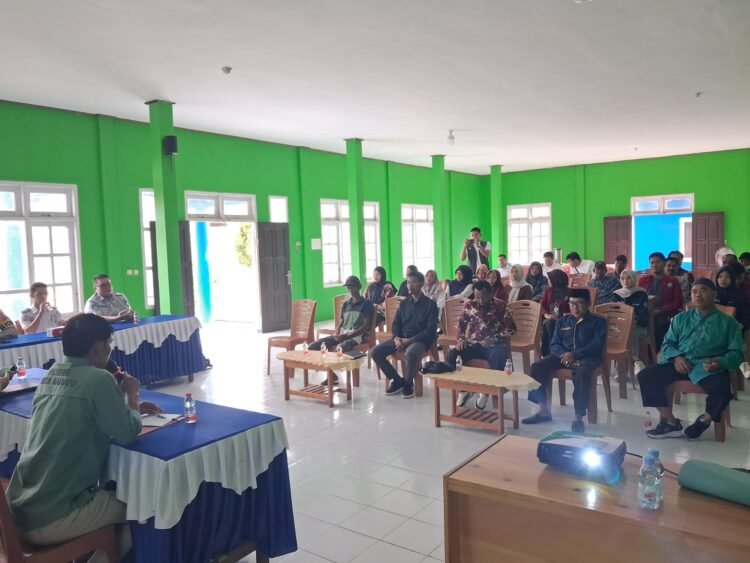 Sat Lantas Polresta Bulungan Gelar Sosialisasi Keselamatan Berlalu Lintas di Desa Bumi Rahayu