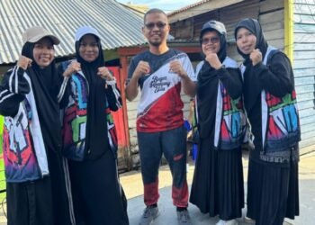 Wujudkan Misi Bugar Sepanjang Usia, Ratusan Warga Selumit Padati Senam Nusantara ORKI