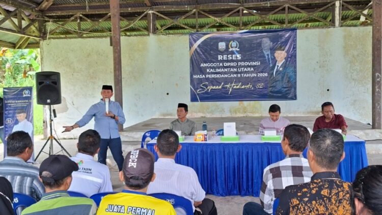 Supa’ad Hadianto Jemput Aspirasi di Juata Permai, Tekankan Reses sebagai Wadah Curhat Rakyat