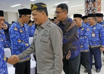 Hadir di Pelantikan Pejabat Pemprov, Nasir Tekankan Tanggung Jawab dan Pelayanan Publik