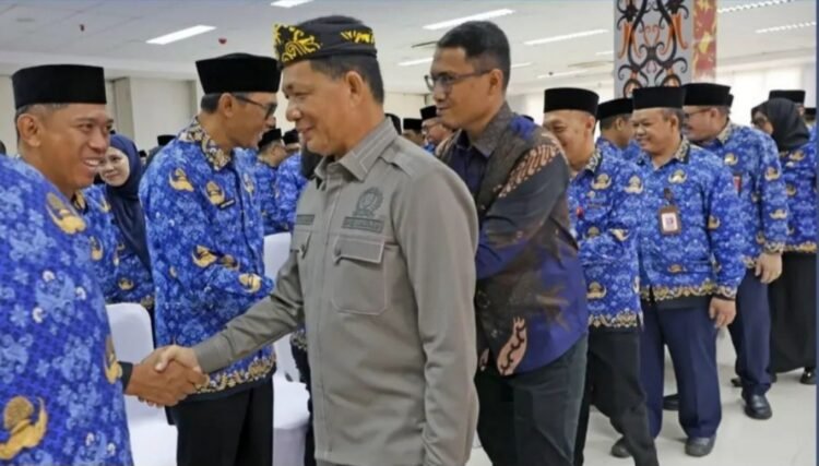 Hadir di Pelantikan Pejabat Pemprov, Nasir Tekankan Tanggung Jawab dan Pelayanan Publik