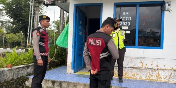 Patroli Polresta Bulungan Sambangi Pengadilan Negeri, Pastikan Keamanan Tetap Kondusif