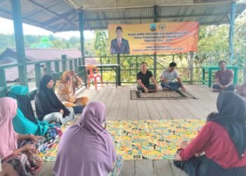 Serap Aspirasi Petani Tarakan, Dino Andrian Diminta Perjuangkan Jalan Usaha Tani dan Alsintan 