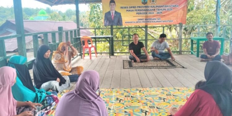 Serap Aspirasi Petani Tarakan, Dino Andrian Diminta Perjuangkan Jalan Usaha Tani dan Alsintan