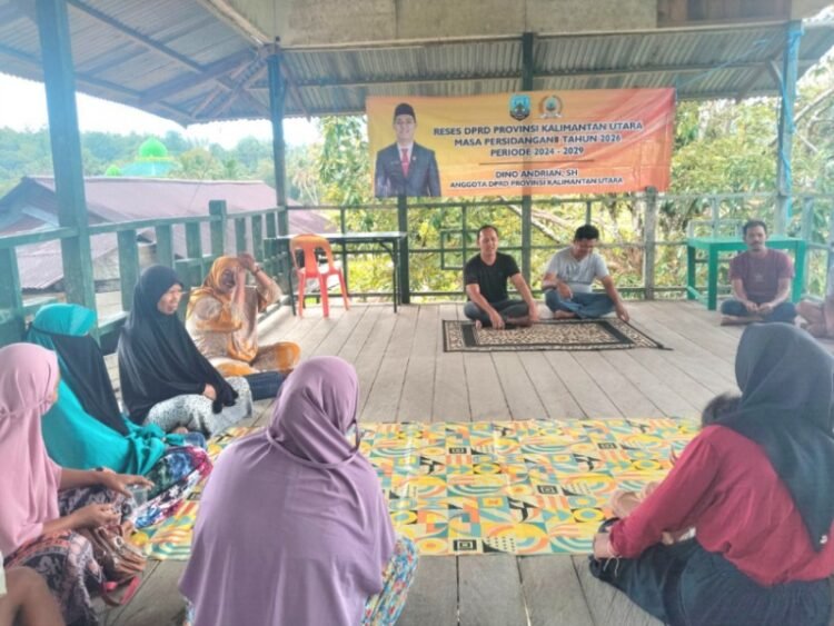 Serap Aspirasi Petani Tarakan, Dino Andrian Diminta Perjuangkan Jalan Usaha Tani dan Alsintan 