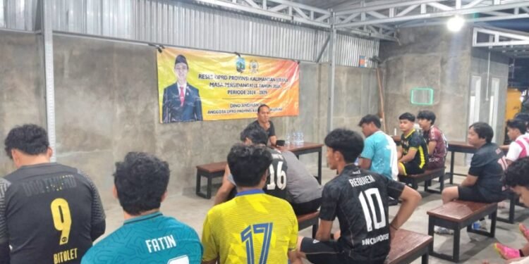 Dino Andrian Dorong Pemprov Kaltara Bangun Lapangan Mini Soccer Murah untuk Gen Z