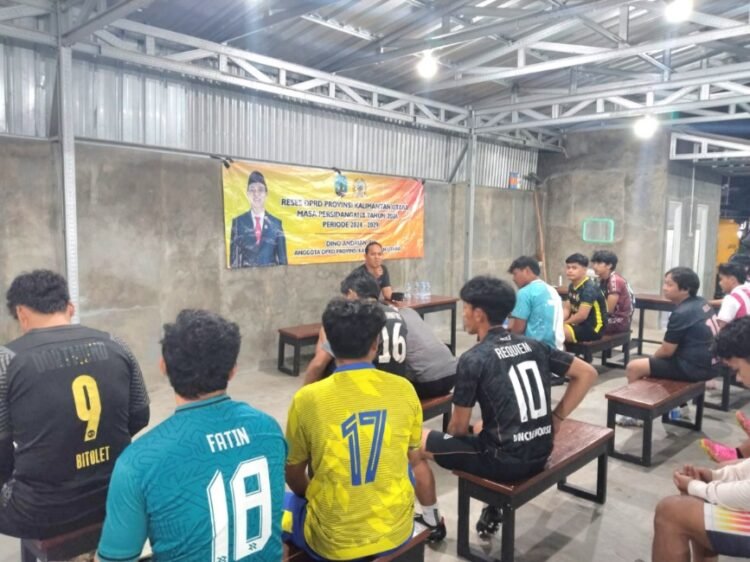 Dino Andrian Dorong Pemprov Kaltara Bangun Lapangan Mini Soccer Murah untuk Gen Z