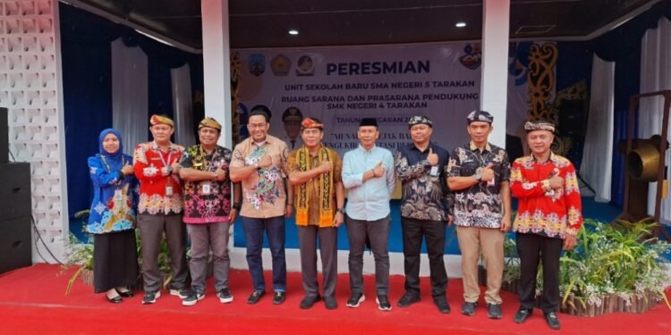 SMAN 5 Tarakan Diresmikan, DPRD Kaltara Tekankan Pengawalan Infrastruktur Lanjutan